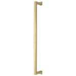M Marcus Heritage Brass Door Pull Handle Deco Design 457mm length